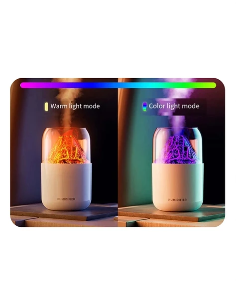 7 Renk LED Işıklı Uçucu Yağ Difüzörü – Ultrasonik Teknoloji - Resim 5