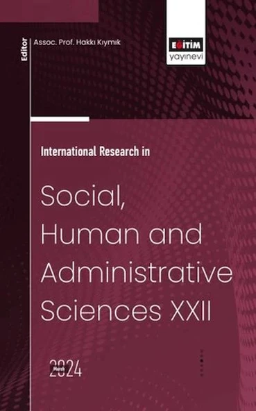 XXII_International Research In Social, Human And Admınıstratıve Scıences ürün görseli