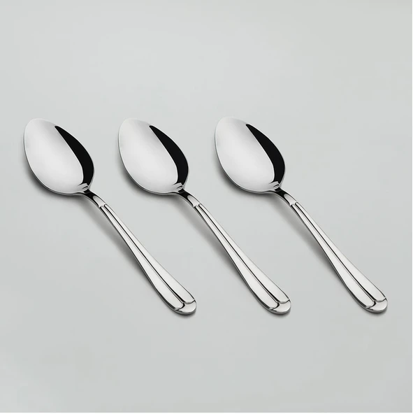 Nehir saray çay kaşık - 12 li çay kaşığı 18/10 paslanmaz çelik