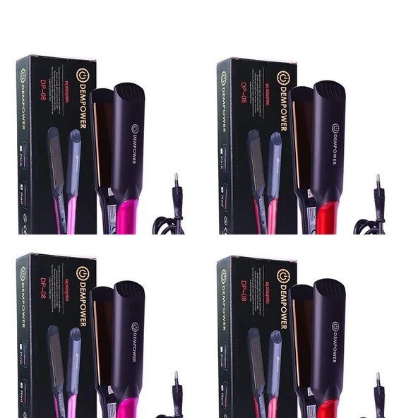 Dempower Saç Düzleştirici Kırmızı