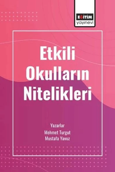 Etkili Okulların Nitelikleri ürün görseli