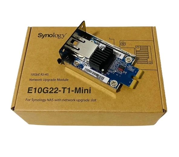 SYNOLOGY  Ethernet Adaptörü E10G22-T1-Mini - Resim 3