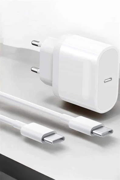 Güç Adaptörü ve Kablosu Şarj Aleti 15/15 Pro Max Uyumlu Hızlı Şarj ürün görseli 1