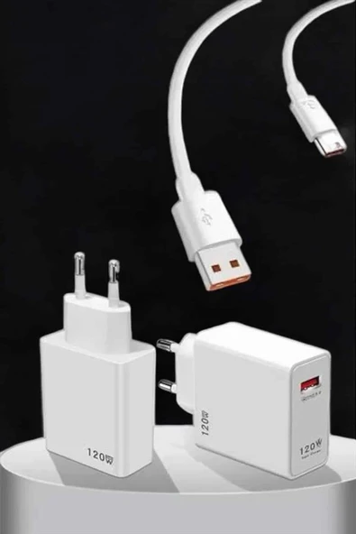 Type-C 120W Şarj Aleti Hızlı Şarj Turbo ürün görseli 1