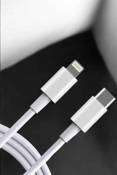 Iphone İOS Uyumlu Hızlı Şarj Kablosu Type C To Lightning 12 13 14 15 Pro Max ürün görseli 1