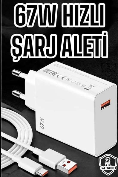 67W Şarj Aleti Turbo Hızlı Type-C Şarj - Resim 2