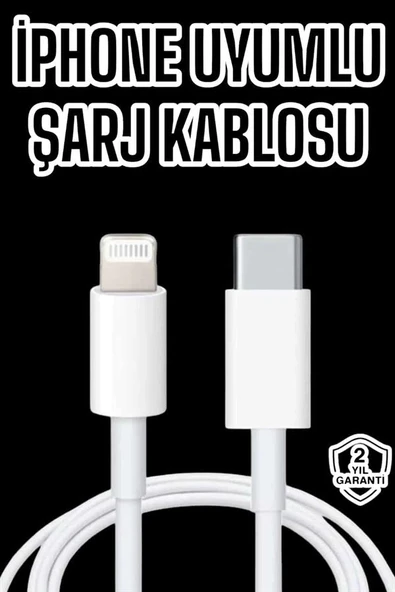 Iphone Tüm Modellerle Uyumlu Hızlı Şarj Kablosu İOS 30W - Resim 2