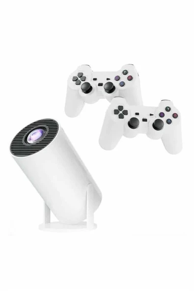 Taşınabilir Android Projeksiyon Ayaklı Çift Kollu 4K Çözünürlüklü Sinema Projeksiyonu - Resim 5