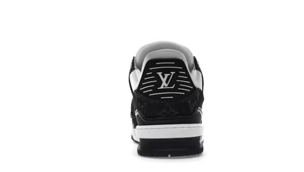 Louis Vuitton LV Trainer Siyah Beyaz Spor Ayakkabı - Resim 5
