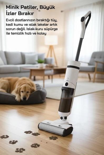 Sinbo SFC-4104 Islak-Kuru Yüzey Temizleyici-Beyaz - 6