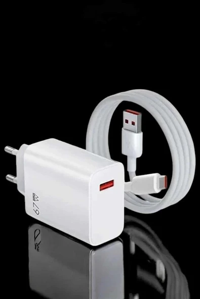 Şarj Aleti Turbo Hızlı 67W Type-C Hızlı Şarj ürün görseli 1