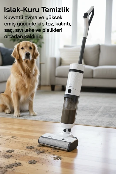 Sinbo SFC-4104 Islak-Kuru Yüzey Temizleyici-Beyaz - 5