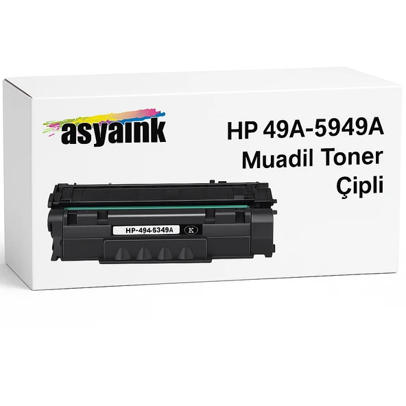 Asyaink HP 49A-5949A Muadil Toner Çipli 3000sf