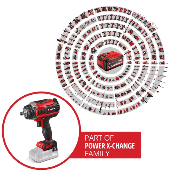 Einhell IMPAXXO 18/450 solo PROFESSIONAL Akülü Somun Sıkma - 2