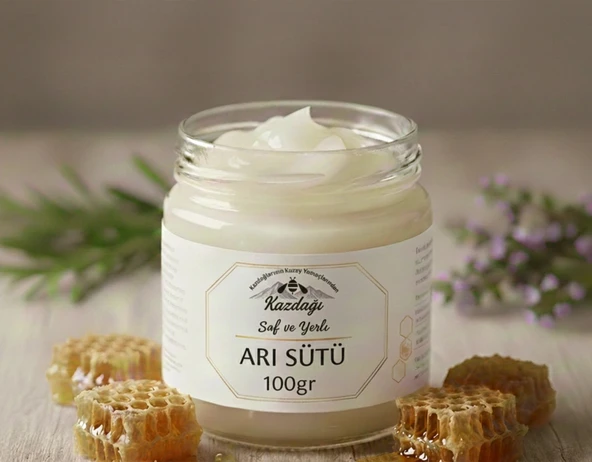 Arı Sütü 100g Saf ve Yerli (Soğuk Zincir Teslimat) ürün görseli