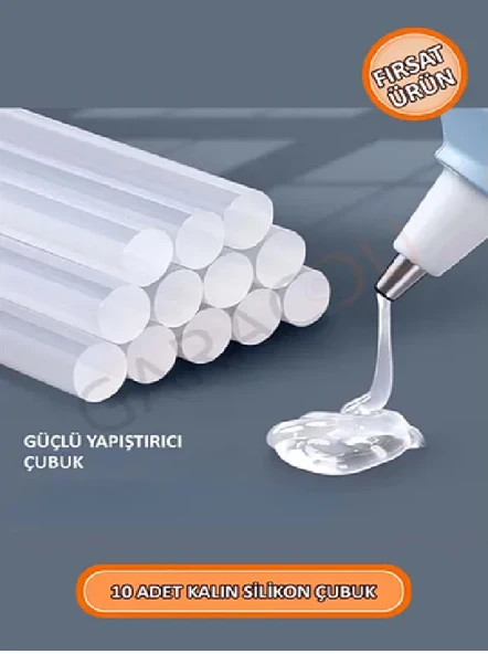 Somafix Kalın Mum Silikon 10 adet - Resim 2