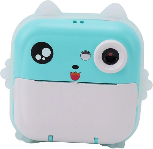 Şipşak Fotoğraf Makinesi Çocuk Dijital Fotoğraf Makinesi + 3 Rulo Selife Kamera