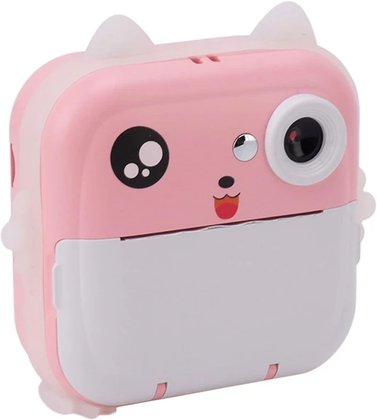 Şipşak Fotoğraf Makinesi Çocuk Dijital Fotoğraf Makinesi + 3 Rulo Selife Kamera - 5