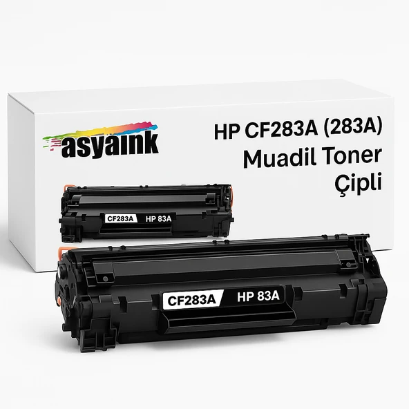 HP M201dw CF283A Muadil Toner Çipli 1600 Sayfa Asyaink