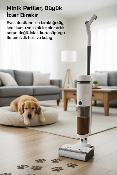 Sinbo SFC-4105 Islak-Kuru Yüzey Temizleyici-Beyaz - 6