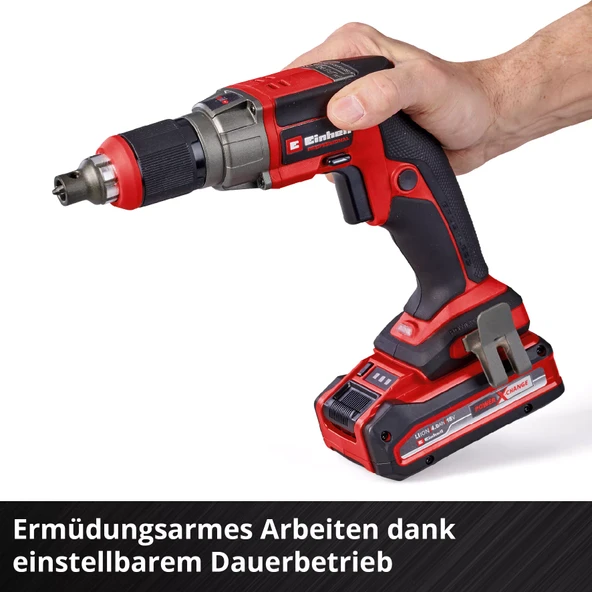 Einhell TP-DY 18 Li BL - Solo PROFESYONEL Kömürsüz Akülü Alçıpan Vidalama - Resim 10