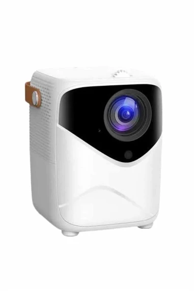 HD Ayaklı Portatif Projeksiyon Cihazı Android İşlemcili Sinema Projektörü - Resim 3