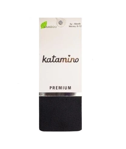 Katamino Liva Bebek Bambu Külotlu Çorap K36000 Siyah - Resim 3