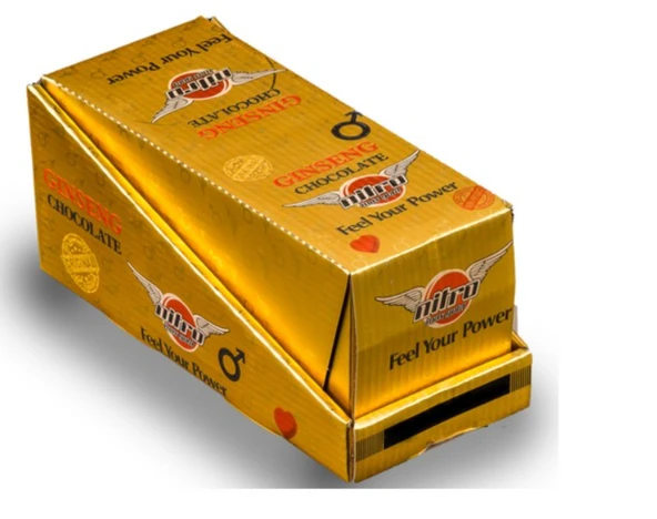 6 Adet 48 Hours Gold Ginseng Çikolata & 6 Adet Nitromax Ginseng Çikolata Gizli - Resim 3