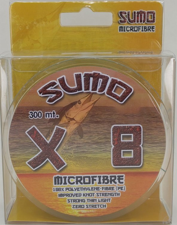 Effe Sumo X8 İp Misina 300 mt Polietilen Micro Fiber İp Misina Yeşil - 5