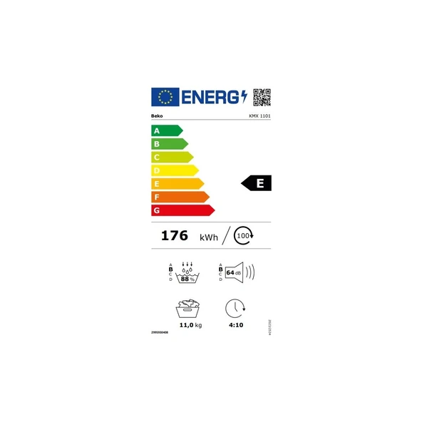 Beko Kmx 1101 11 kg A+ Kurutma Makinesi (10 Yıl Garantili Prosmart™ Inverter Motor) - 5