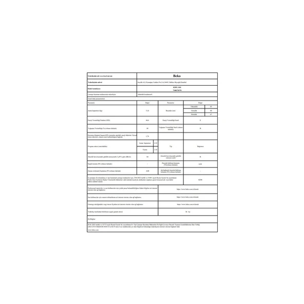 Beko Kmx 1101 11 kg A+ Kurutma Makinesi (10 Yıl Garantili Prosmart™ Inverter Motor) - 4