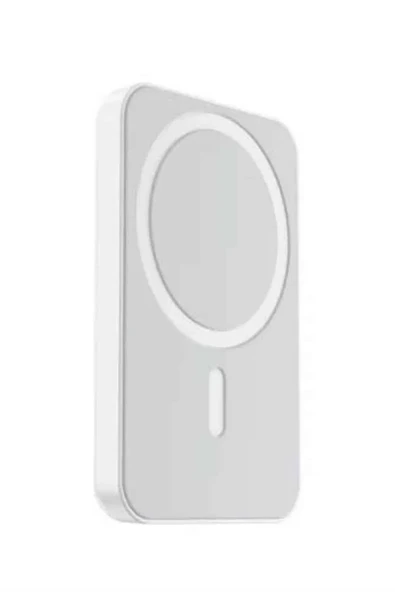 İOS Uyumlu Magsafe Kablosuz 15w Şarj Powerbank Magesafe - Resim 5