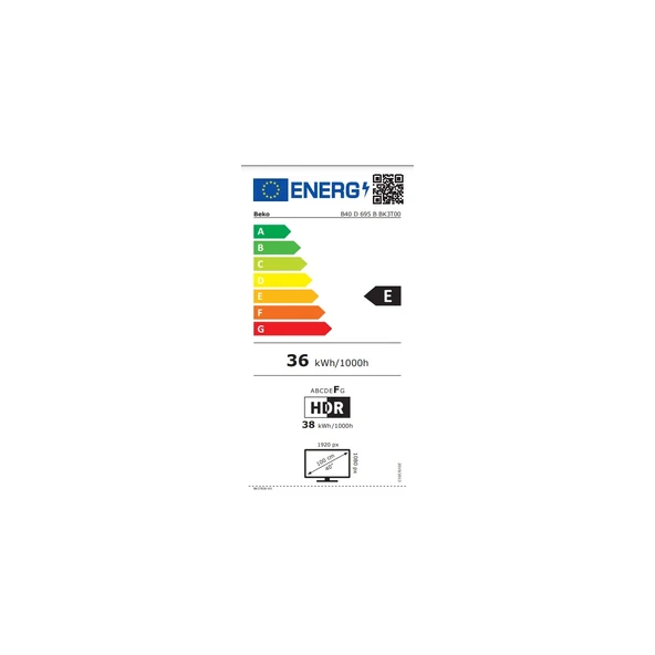 B40 D 695 B 40" 101 Ekran Uydu Alıcılı Full HD Smart LED TV - 4