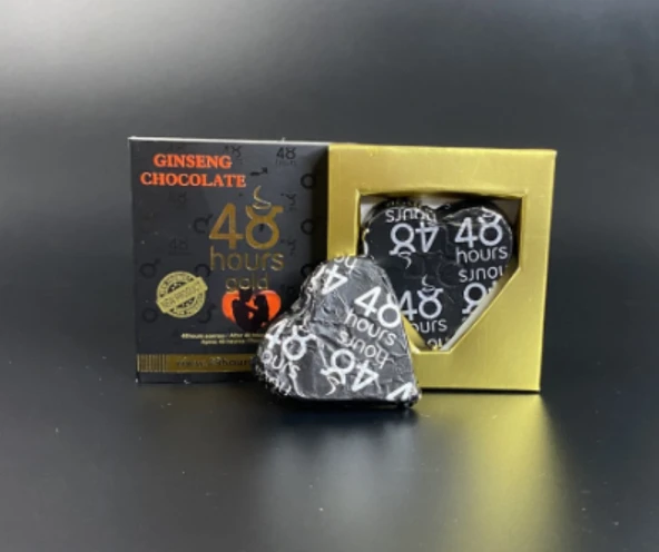 48 Hours Gold Ginseng Çikolata 12'li - Resim 4