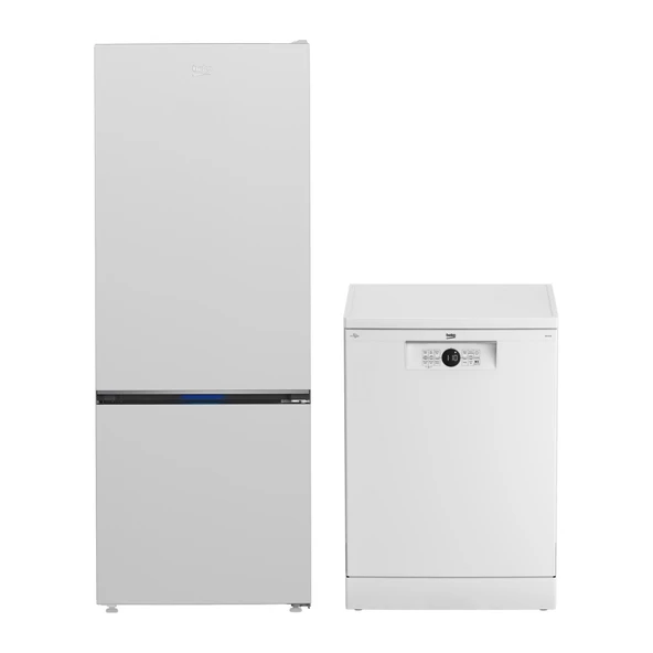 Beko Çeyiz Seti (670475 MB Buzdolabı+ Bm 4144 Bulaşık Makinesi) - 1