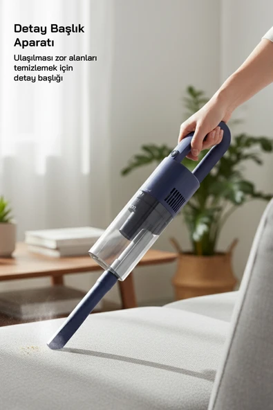 Sinbo SVC-8629 Kablolu Dikey Elektrikli Süpürge - Mavi - 4