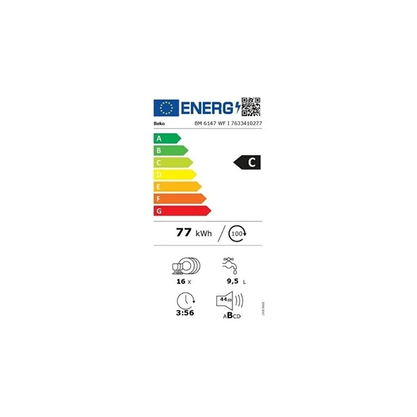 Bm 6147 Wf I 6 Programlı Bulaşık Makinesi - 4