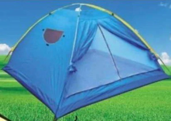 8 Kişilik Kamp Çadırı | Su Geçirmez, Dayanıklı, Pencereli & Kolay Kurulum (300×220×160 cm) - 4