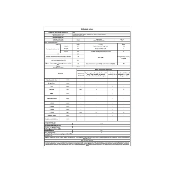 Beko 670475 MG No Frost Buzdolabı - 5