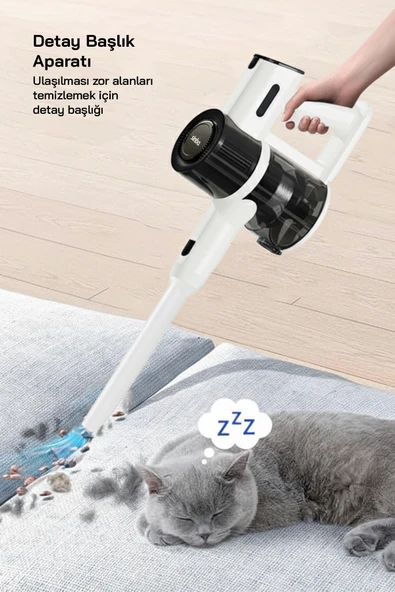 Sinbo SVC-8634 Kablosuz Dikey Süpürge Hayvan Seti - 7