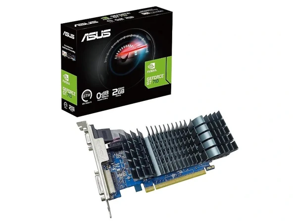 ASUS GT710-SL-2GD5-BRK-EVO 2GB DDR5 64Bit ürün görseli