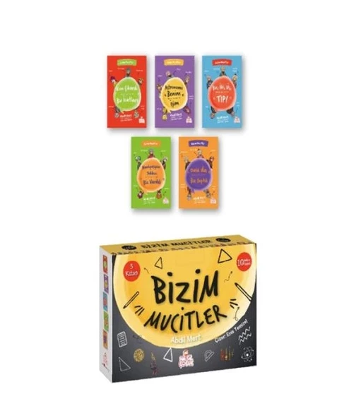 Bizim Mucitler (5 Kitap) ürün görseli