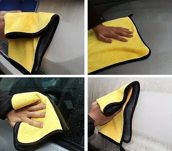 Yünlü Hassas Araba Yyıkama Ve Temizlik Bezi ürün görseli 1