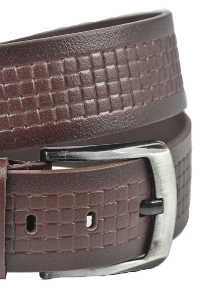 DeepSEA Hakiki Manda Derisi Kot Kemeri 4,5 cm Kare Desenli Spor Kot Kemeri 2502632 - Resim 7