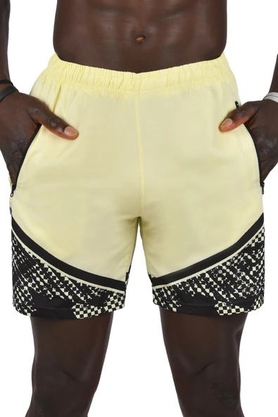 DeepSEA Desenli Hızlı Kuruyan File Astarlı Mikro Kumaş Deniz Şortu 2403006 ürün görseli