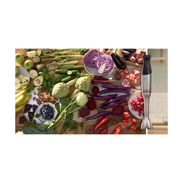 Bosch MSM6M810 ErgoMaster 1200 W Paslanmaz Çelik El Blenderı - 6