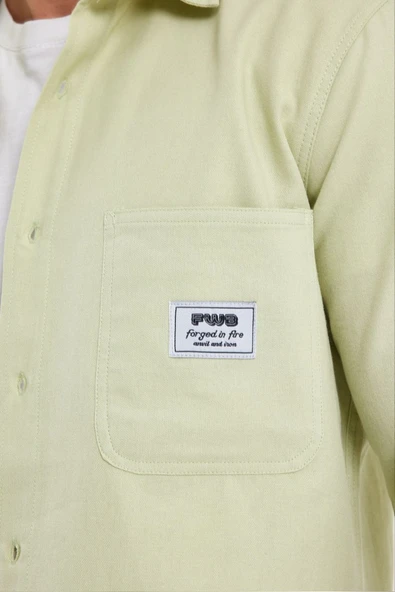 DeepSEA Dar Kesim Tek Cepli Uzun Kollu Gömlek 2403016 - Resim 5