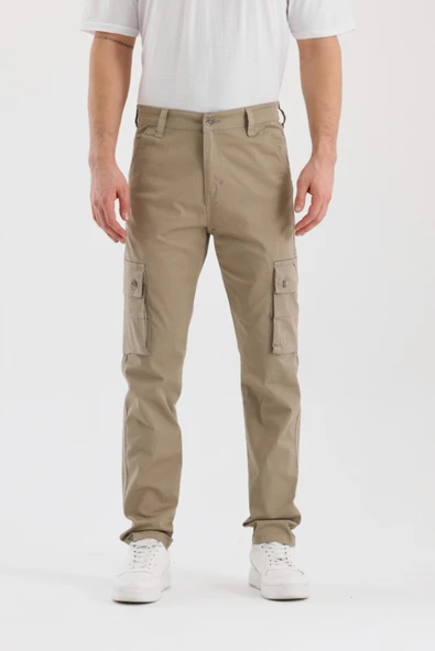 DeepSEA Regular Kesim Likralı Kargo Cepli Spor Pantolon 2505245 - 4