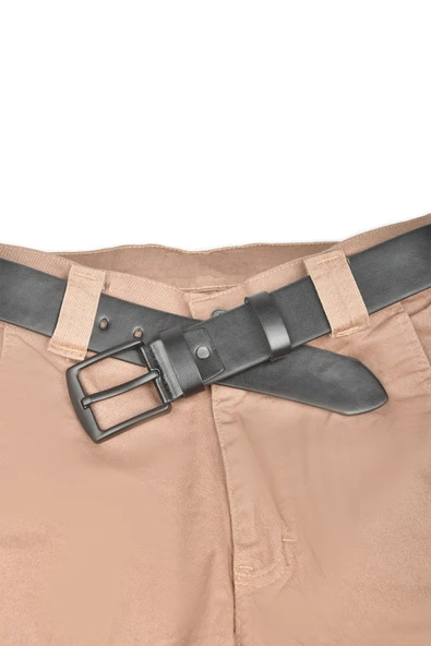 DeepSEA Siyah Tokalı 4,5 cm Eninde Suni Deri Spor Kemer 2502646 - Resim 2