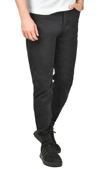 DeepSEA Skinny Fit Likralı Paçası Lastikli Jogger Pantolon 2406451 - 5